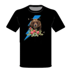 Orso fra i fiori T-S057